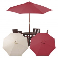 Shade Supplies Accessories Umbrella Replacement Canopy Outdoor Patio Top Cover 10 Feet Replacement For Swing Chair Sun Shade Sail Canopy Red   